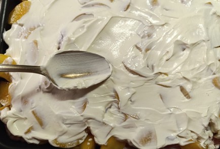 Фото шага рецепта Куриное филе пофранцузски с персиками 190857 шаг 12  