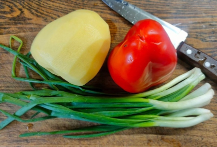 Фото шага рецепта Куриные кармашки с начинкой из овощей и сыра 175456 шаг 2  