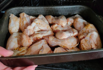 Фото шага рецепта Куриные крылышки в медовогорчичном соусе 175499 шаг 8  