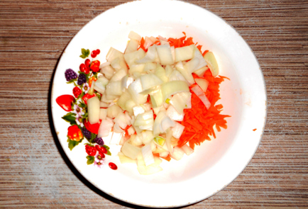 Фото шага рецепта Куриные тефтели с булгуром и овощами 152215 шаг 11  