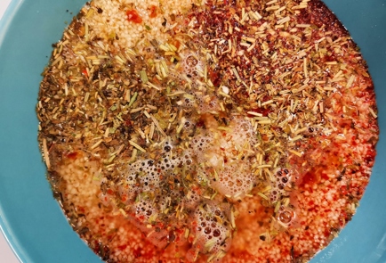 Фото шага рецепта Кускус посредиземноморски с вялеными помидорами 152653 шаг 4  
