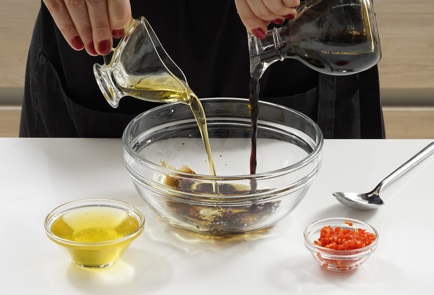 Фото шага рецепта Легкий салат с кальмарами 153149 шаг 3  