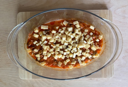 Фото шага рецепта Мидии в томатносливочном соусе с сыром и пастой 174086 шаг 11  