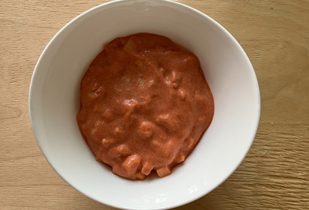 Фото шага рецепта Мидии в томатносливочном соусе с сыром и пастой 174086 шаг 8  