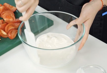 Фото шага рецепта Миндальный кекс с творожным кремом 136764 шаг 5  