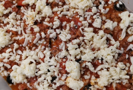 Фото шага рецепта Мясная лазанья из баклажана и помидоров 152866 шаг 17  