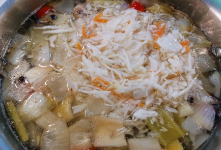 Фото шага рецепта Мясной суп с квашеной капустой 175952 шаг 10  