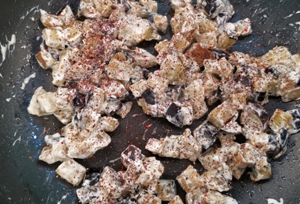 Фото шага рецепта Нежное рагу из баклажана с творожным сыром 152652 шаг 9  