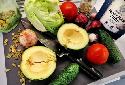 Фото шага рецепта Осенний витаминный салат 140016 шаг 1  