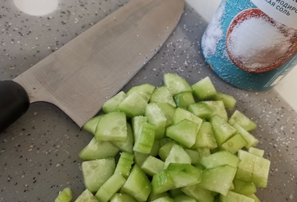 Фото шага рецепта Овощной салат с баклажанами 173711 шаг 5  