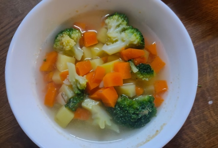Фото шага рецепта Овощной суп с фасолью 175322 шаг 12  