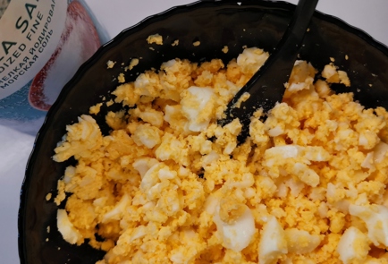 Фото шага рецепта Паштет из перепелиных яиц 174435 шаг 5  