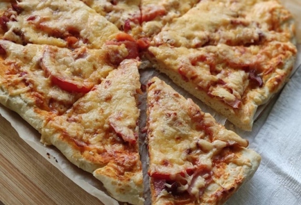 Фото шага рецепта Пицца домашняя 173877 шаг 13  