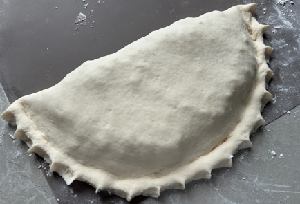 Фото шага рецепта Пицца кальцоне 186532 шаг 19  