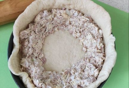 Фото шага рецепта Пирог с тунцом и сыром 173387 шаг 11  