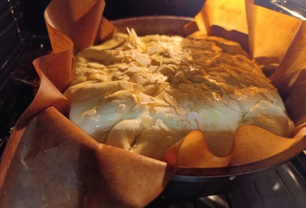 Фото шага рецепта Пирог с творогом и грушами 190864 шаг 17  