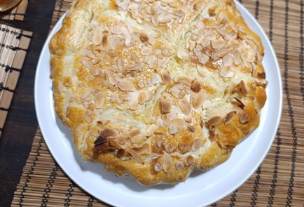 Фото шага рецепта Пирог с творогом и грушами 190864 шаг 19  