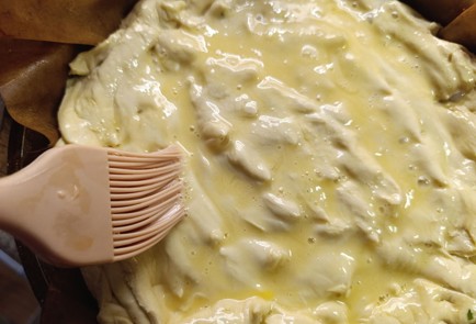 Фото шага рецепта Пирог с творогом и шпинатом 190870 шаг 15  