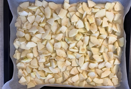 Фото шага рецепта Пирог с яблоками и апельсинами 175913 шаг 9  