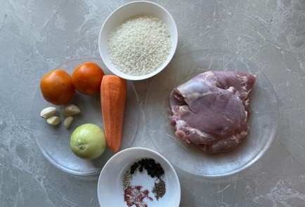 Фото шага рецепта Плов из говядины 190752 шаг 1  