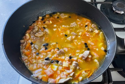 Фото шага рецепта Плов из говядины 190752 шаг 9  