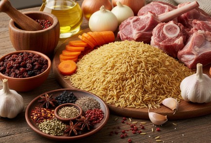 Фото шага рецепта Плов по Фергански 190841 шаг 1  