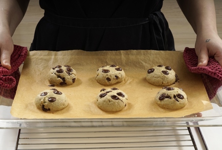 Фото шага рецепта Постное печенье с шоколадом 163308 шаг 9  