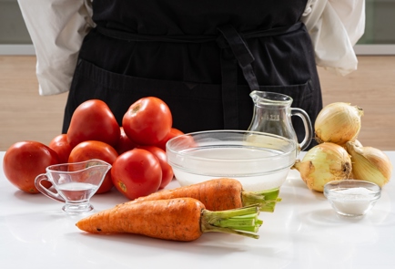 Фото шага рецепта Рис с овощами на зиму 174193 шаг 1  