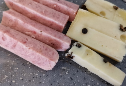 Фото шага рецепта Рулетики из баклажана с сыром качотта 152332 шаг 5  