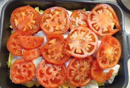 Фото шага рецепта Рыба пофранцузски с помидорами 190873 шаг 11  