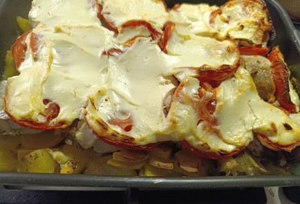 Фото шага рецепта Рыба пофранцузски с помидорами 190873 шаг 16  