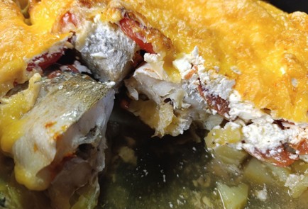 Фото шага рецепта Рыба пофранцузски с помидорами 190873 шаг 21  