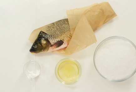 Фото шага рецепта Рыба в соли 126551 шаг 1  