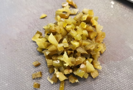 Фото шага рецепта Салат из квашеной капусты со свеклой и халапеньо 175605 шаг 9  