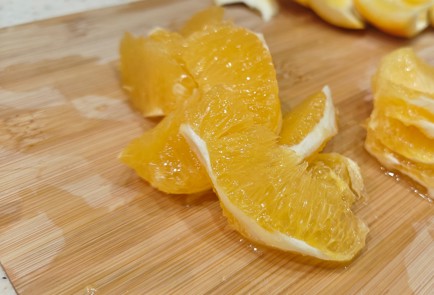 Фото шага рецепта Салат с куриной печенью и апельсином 190883 шаг 10  