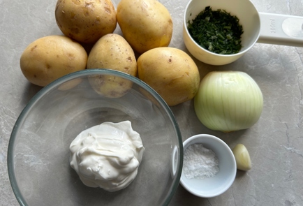 Фото шага рецепта Салат с луком и картофелем 174272 шаг 1  