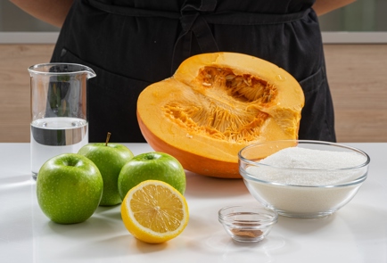 Фото шага рецепта Самые быстрые цукаты из тыквы и яблок 174969 шаг 1  