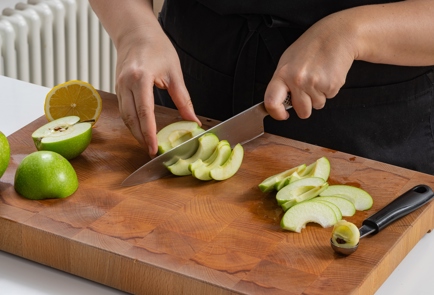 Фото шага рецепта Самые быстрые цукаты из тыквы и яблок 174969 шаг 4  