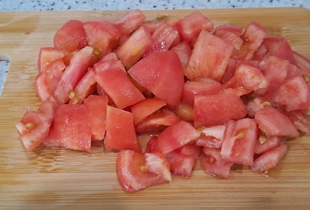 Фото шага рецепта Шакшука на сковороде со свежими помидорами 186612 шаг 9  