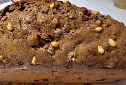 Фото шага рецепта Шоколадный кекс с кедровыми орехами 174817 шаг 12  