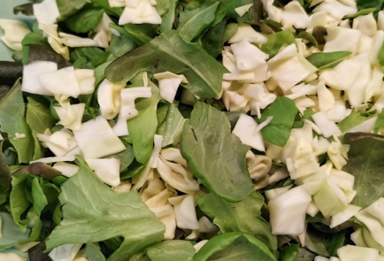 Фото шага рецепта Сливочный салат с грибами шимеджи 152304 шаг 1  