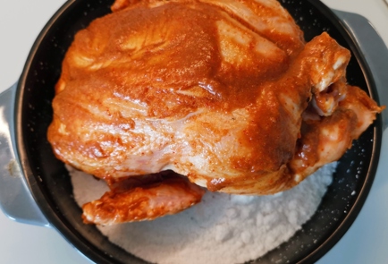 Фото шага рецепта Сочная курица в духовке 174169 шаг 8  