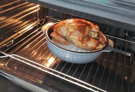 Фото шага рецепта Сочная курица в духовке 174169 шаг 9  
