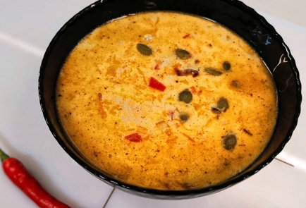 Фото шага рецепта Согревающий тыквенный суп 175413 шаг 18  
