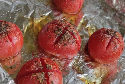 Фото шага рецепта Соус из запеченных томатов 173823 шаг 5  