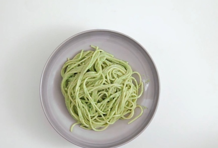 Фото шага рецепта Спагетти с лимонным песто 30218 шаг 13  