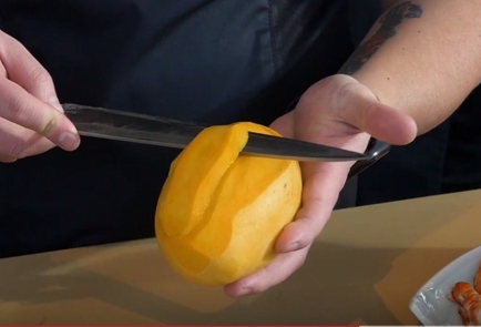 Фото шага рецепта Спрингроллы с креветками и манго 138436 шаг 2  