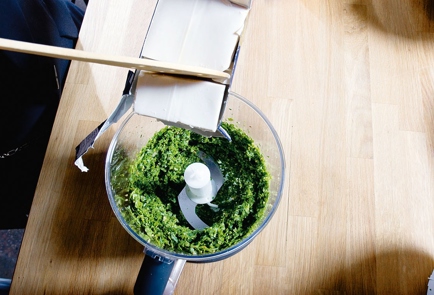 Фото шага рецепта Суфле из шпината петрушки и тофу 17621 шаг 2  