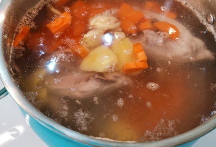 Фото шага рецепта Суп из корнишона 173987 шаг 8  