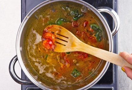 Фото шага рецепта Суп из печеных помидоров 57046 шаг 5  